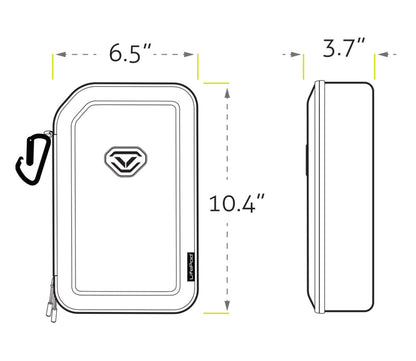 LifePod Double Capacity Zip Travel Case